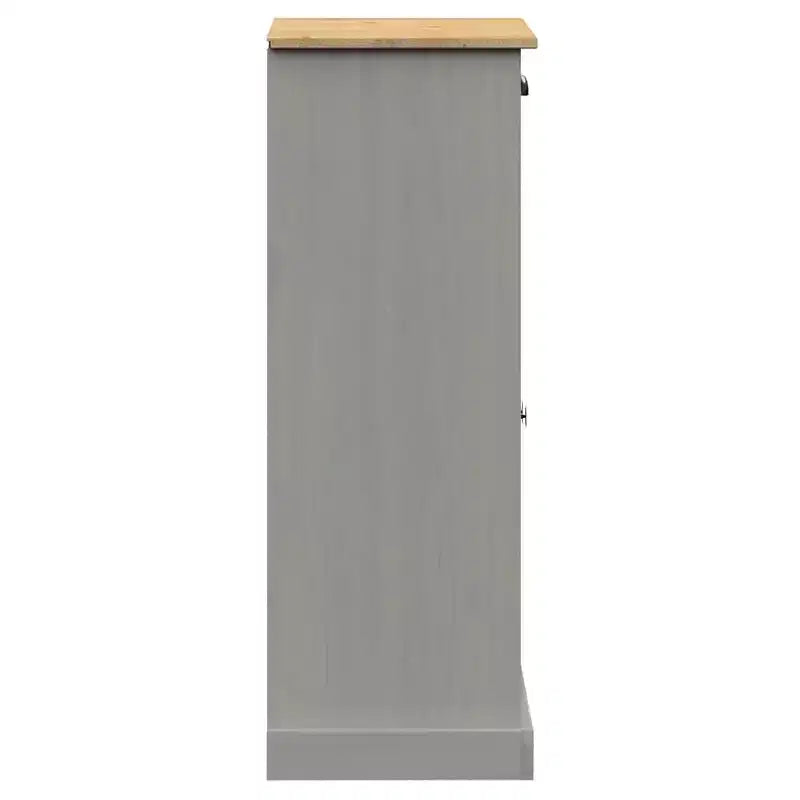Shoe Cabinet Shoe Storage Organizer with Doors Solid Wood Pine