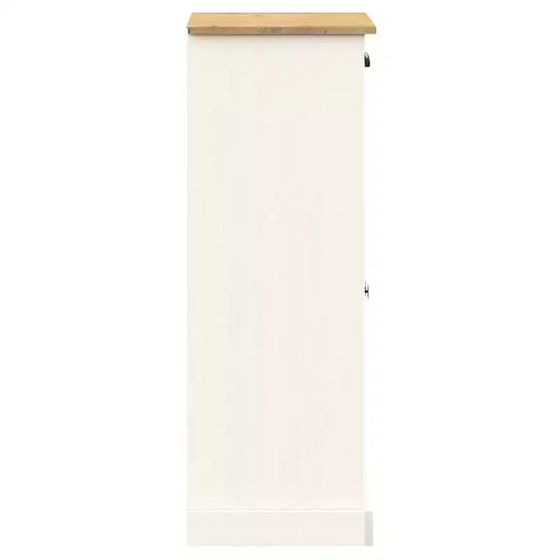 Shoe Cabinet Shoe Storage Organizer with Doors Solid Wood Pine