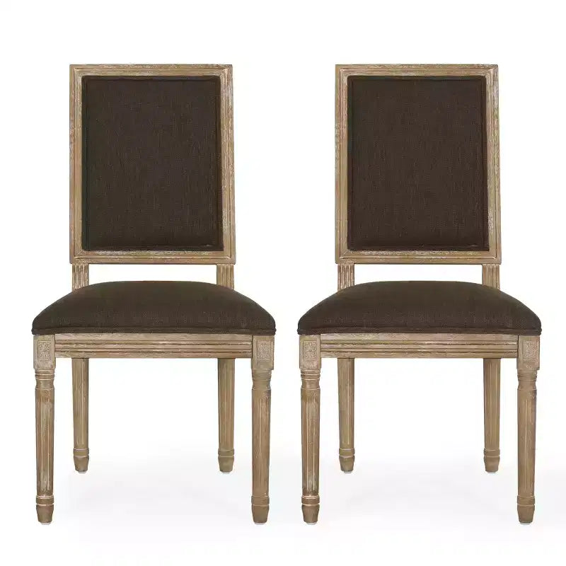 Classic Dining Chair, Sturdy Frame Comfortable Seat, Dining Room Seating