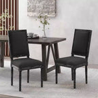 Classic Dining Chair, Sturdy Frame Comfortable Seat, Dining Room Seating