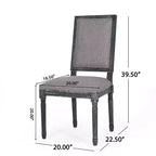 Classic Dining Chair, Sturdy Frame Comfortable Seat, Dining Room Seating