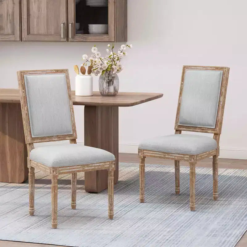 Classic Dining Chair, Sturdy Frame Comfortable Seat, Dining Room Seating