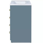 30 Bathroom Vanity with Sink, Bathroom Floor Cabinet with Drawers and Soft Closing Doors, Single Sink Bathroom Vanity