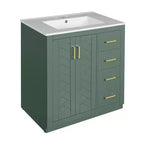 30 Bathroom Vanity with Sink, Bathroom Floor Cabinet with Drawers and Soft Closing Doors, Single Sink Bathroom Vanity