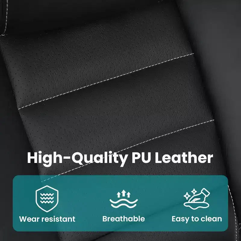 Ergonomic Office Chair, Reclining Executive Office Desk Chair, High Back Chair for Home Office, Black