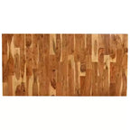 Dining Table Natural Wood, Black - Black