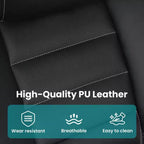 Ergonomic Office Chair, Reclining Executive Office Desk Chair with Adjustable Headrest and Pocket Spring Lumbar Support, Flip Up Armrests