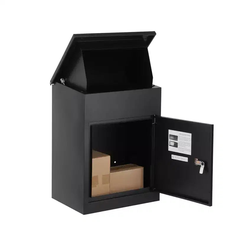 Package Delivery Box, 3.15 Cu Ft Anti-Theft Steel Combination Lock, Waterproof for Porch & Curbside