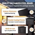 Package Delivery Box, 3.15 Cu Ft Anti-Theft Steel Combination Lock, Waterproof for Porch & Curbside