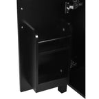24 Small Bathroom Vanity Sink with Drawers, Bathroom Floor Cabinet with Shelf and Soft Close Door