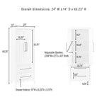 Storage Pantry White