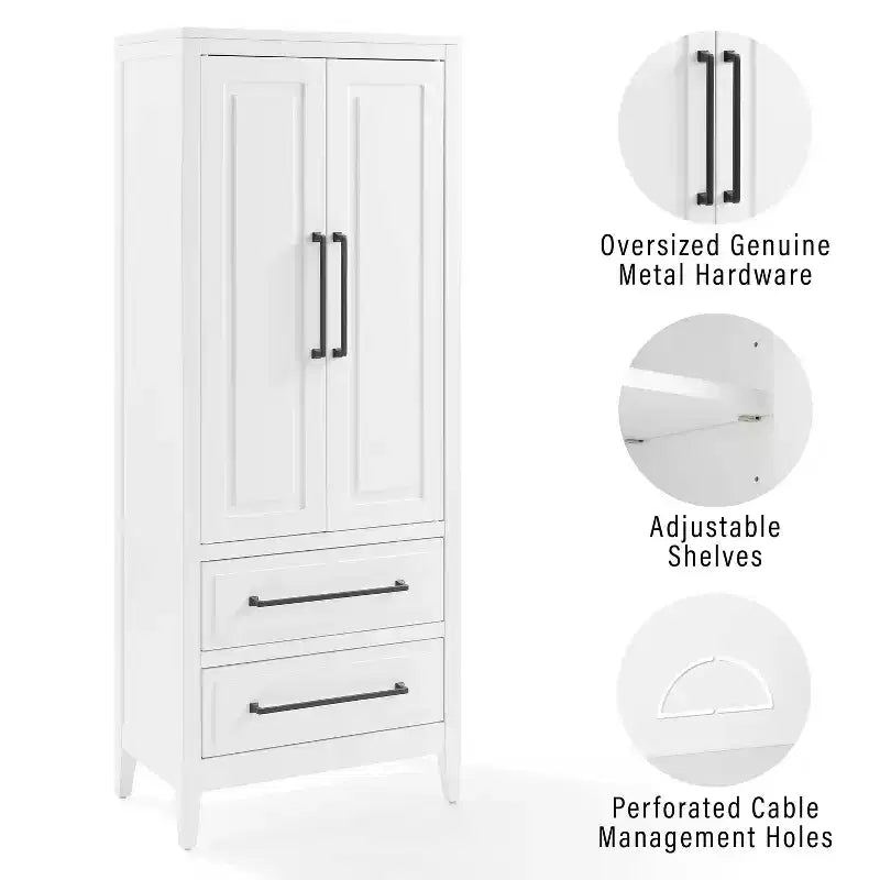 Storage Pantry White