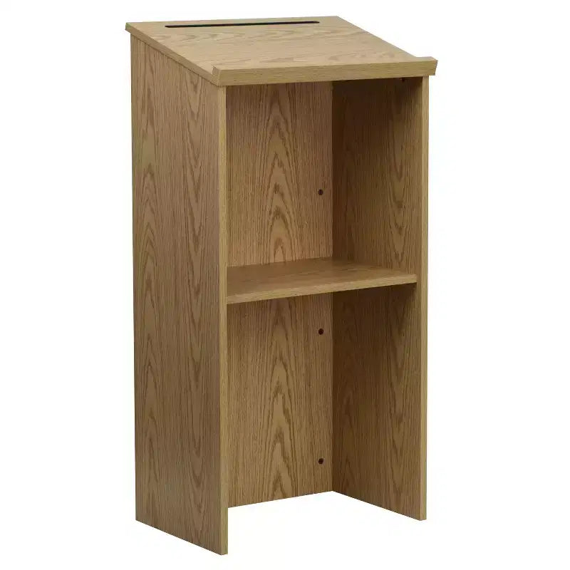 Stand-Up Wood Lectern / Restaurant Host Station