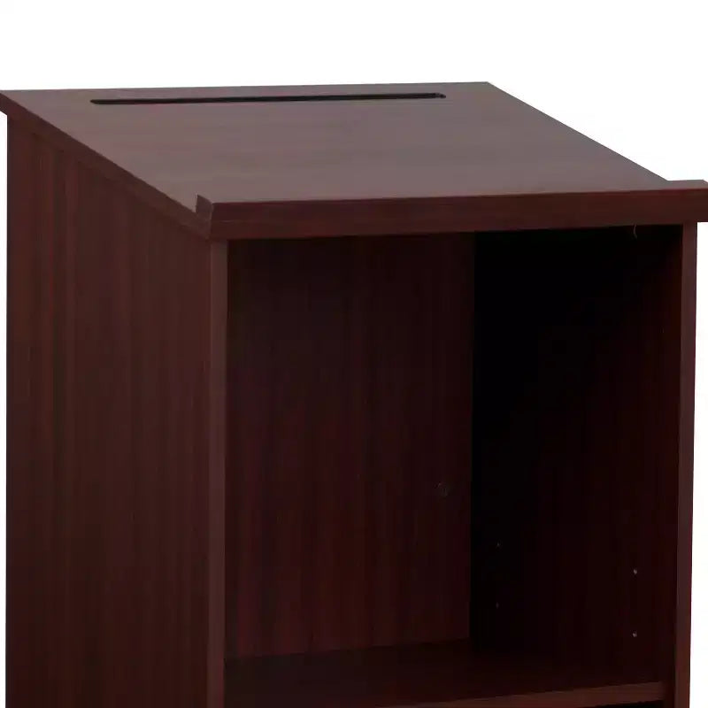 Stand-Up Wood Lectern / Restaurant Host Station