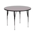 42 Round Laminate Adjustable Activity Table