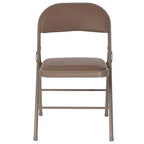 Vinyl Padded Metal Frame Event/Home Office Folding Chair