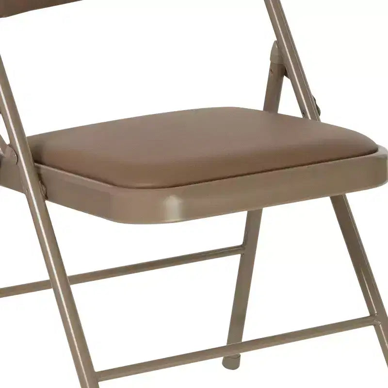 Vinyl Padded Metal Frame Event/Home Office Folding Chair