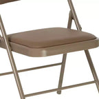Vinyl Padded Metal Frame Event/Home Office Folding Chair