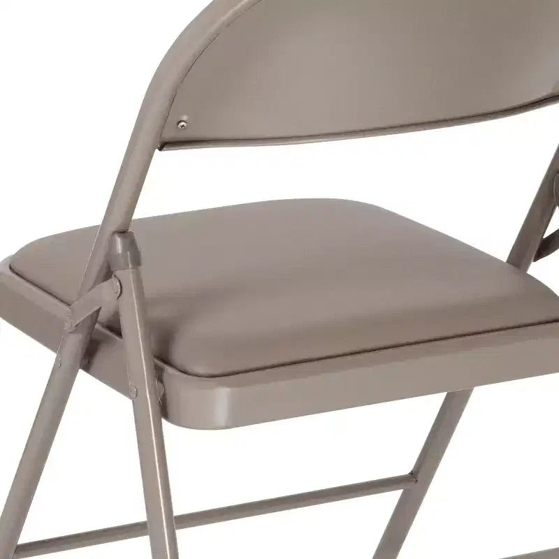 Vinyl Padded Metal Frame Event/Home Office Folding Chair