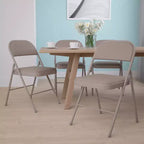 Vinyl Padded Metal Frame Event/Home Office Folding Chair