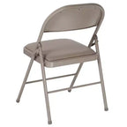 Vinyl Padded Metal Frame Event/Home Office Folding Chair