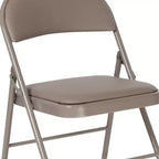 Vinyl Padded Metal Frame Event/Home Office Folding Chair