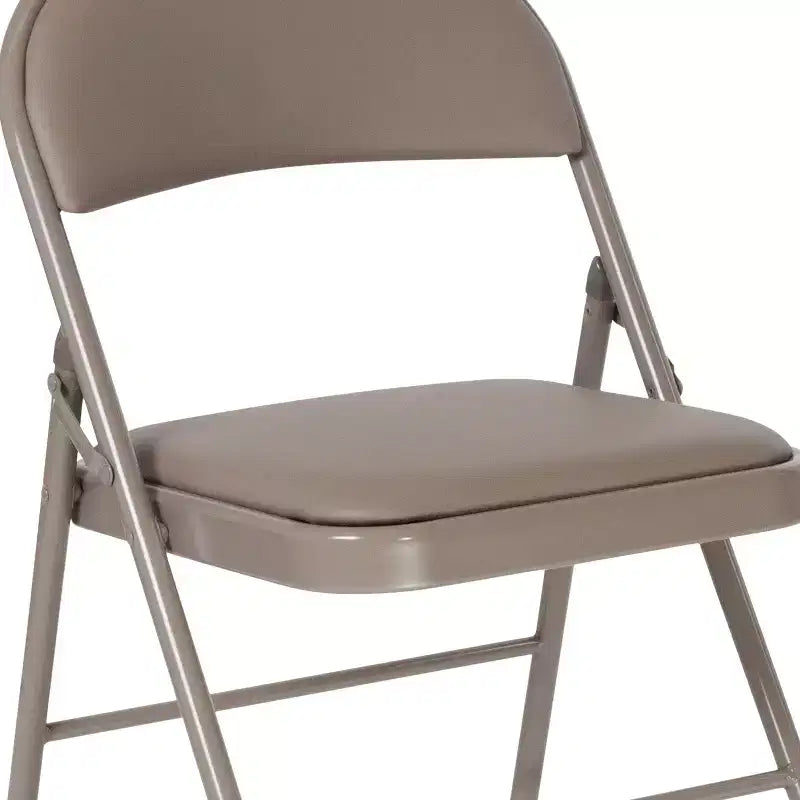 Vinyl Padded Metal Frame Event/Home Office Folding Chair