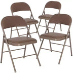 Vinyl Padded Metal Frame Event/Home Office Folding Chair