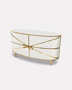 Nika Zupanc 88 Secrets Bianco Oro Sideboard