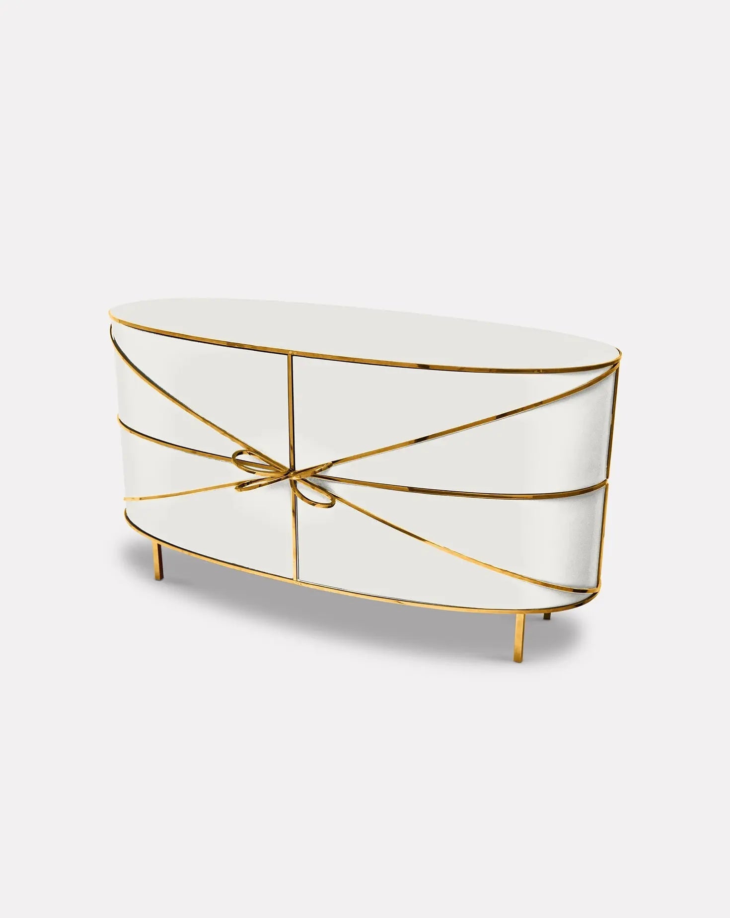 Nika Zupanc 88 Secrets Bianco Oro Sideboard