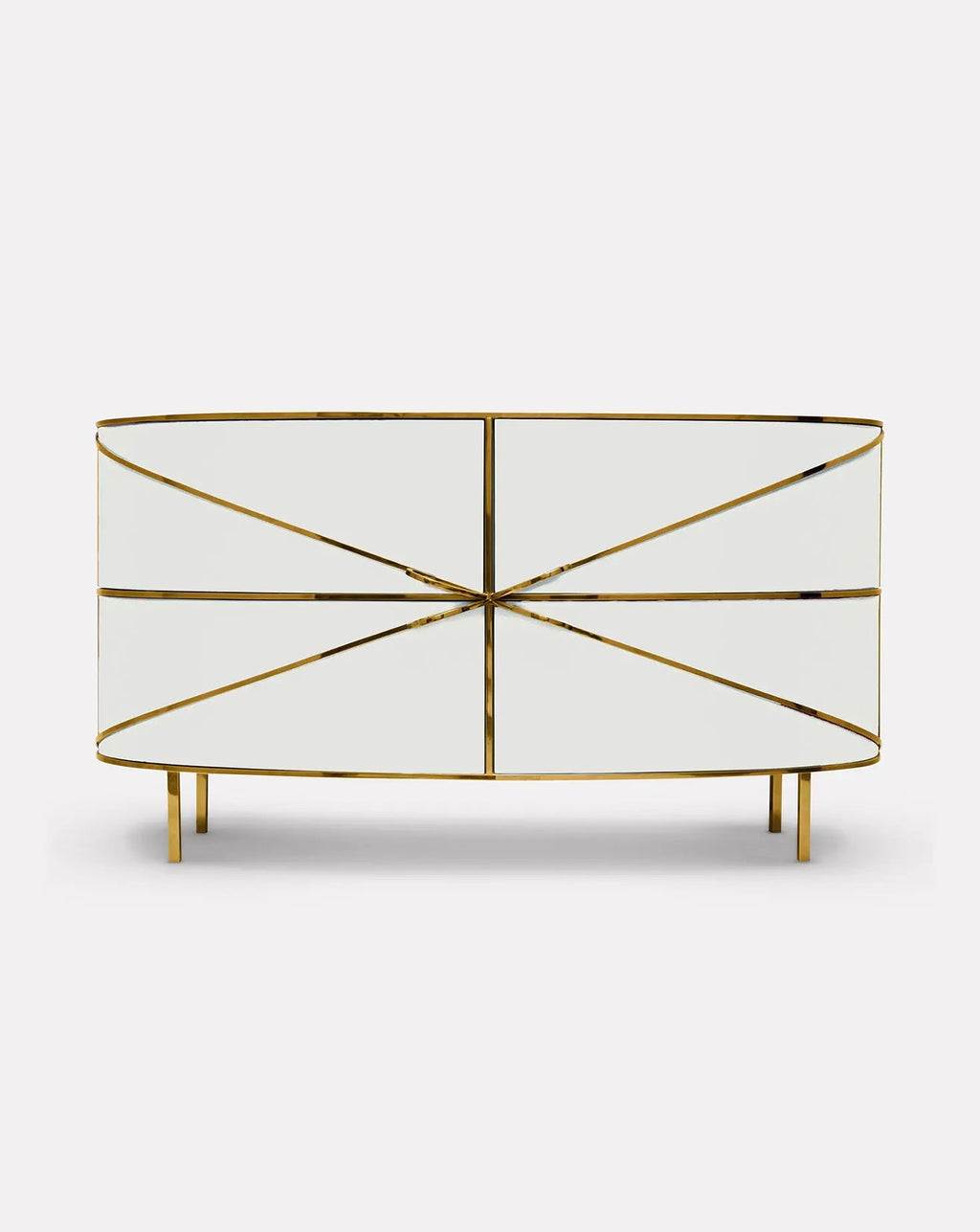 Nika Zupanc 88 Secrets Bianco Oro Sideboard