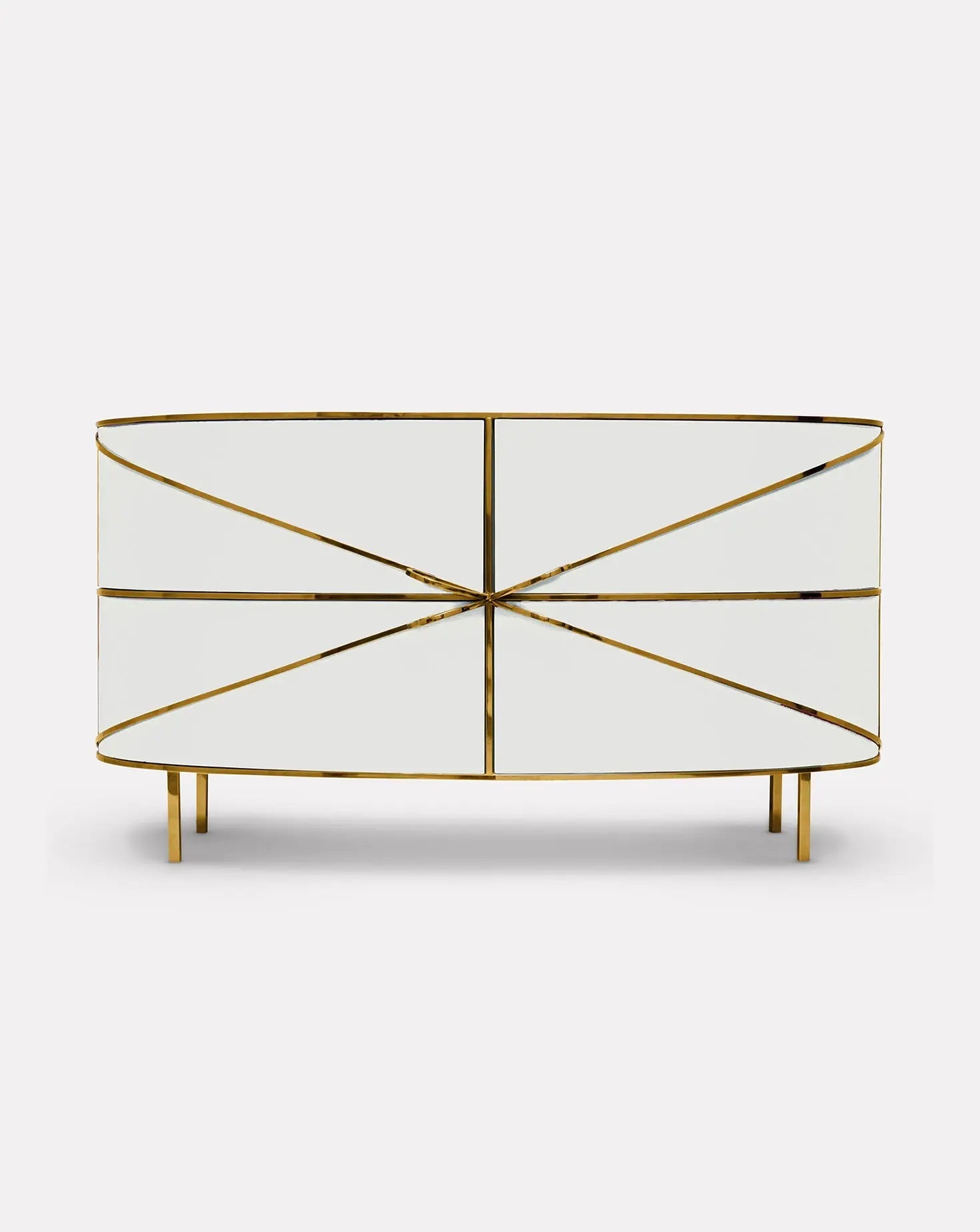 Nika Zupanc 88 Secrets Bianco Oro Sideboard