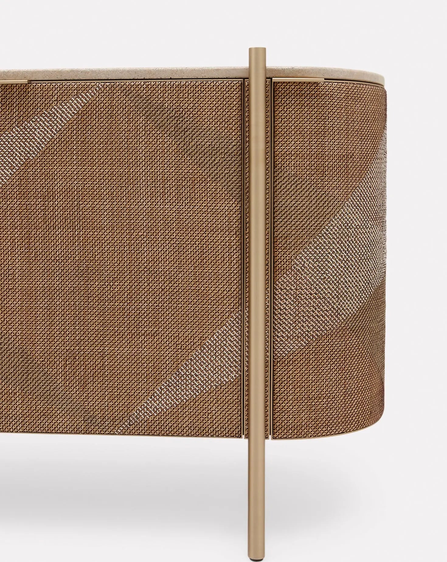 Cane Embroidery Sideboard