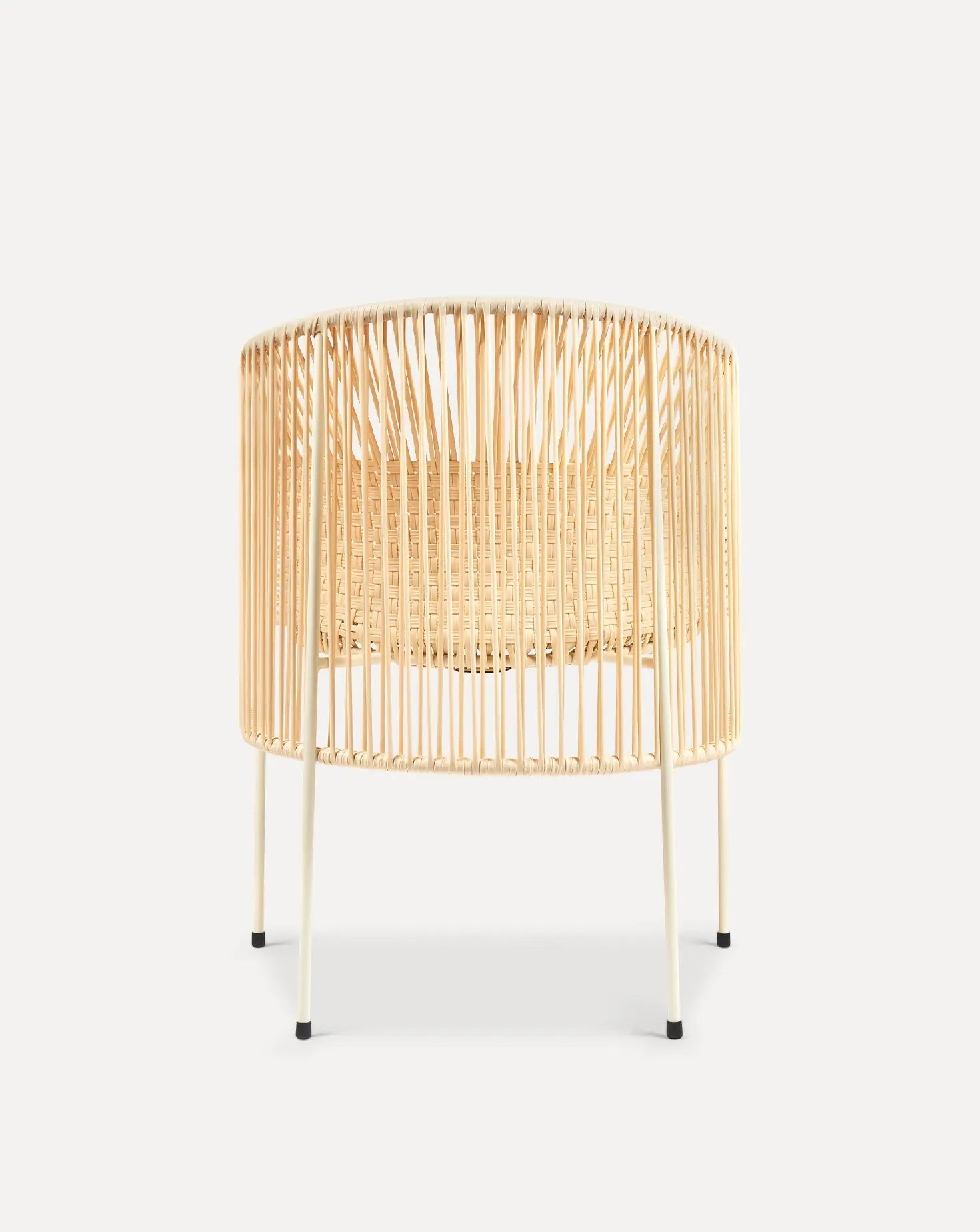 Caribe Chic Beige Dining Chair