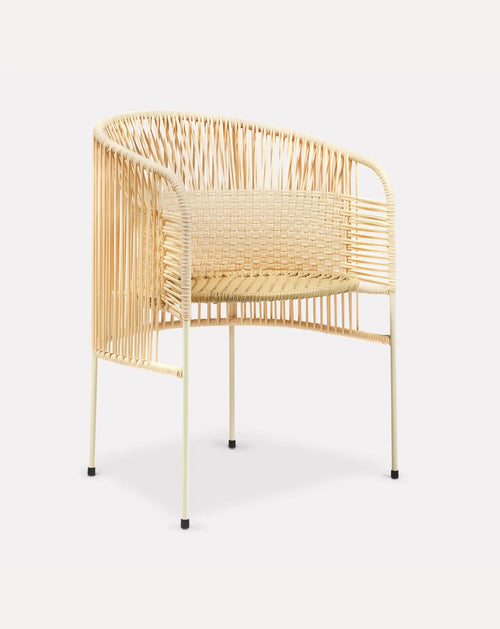 Caribe Chic Beige Dining Chair