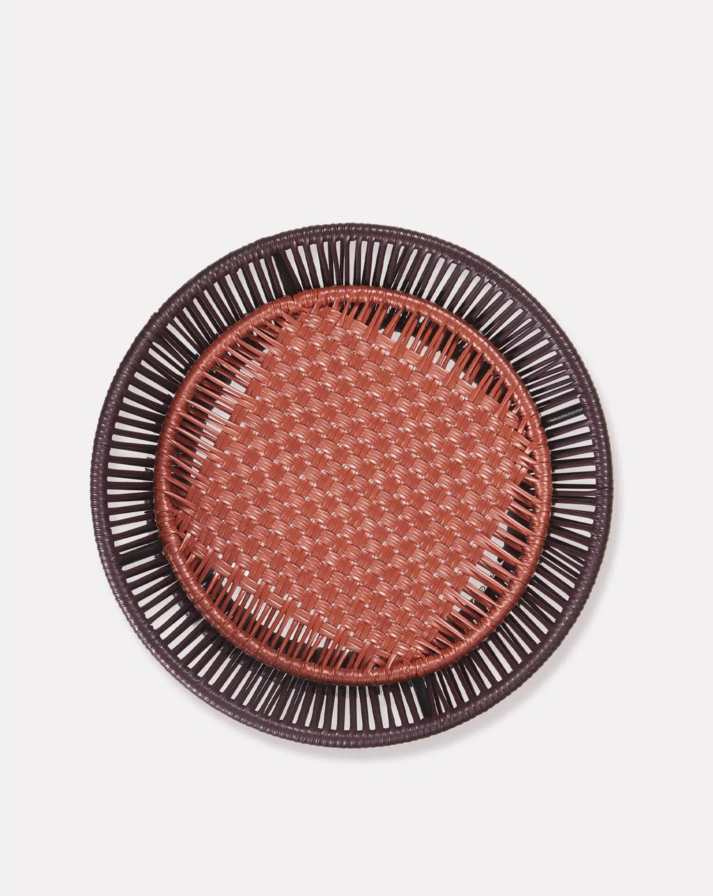 Caribe Chic Black Red Basket Table
