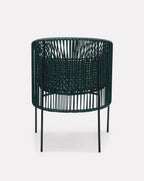 Caribe Chic Moss Green Dining Chair