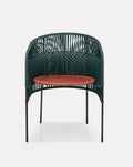 Caribe Chic Moss Green Dining Chair