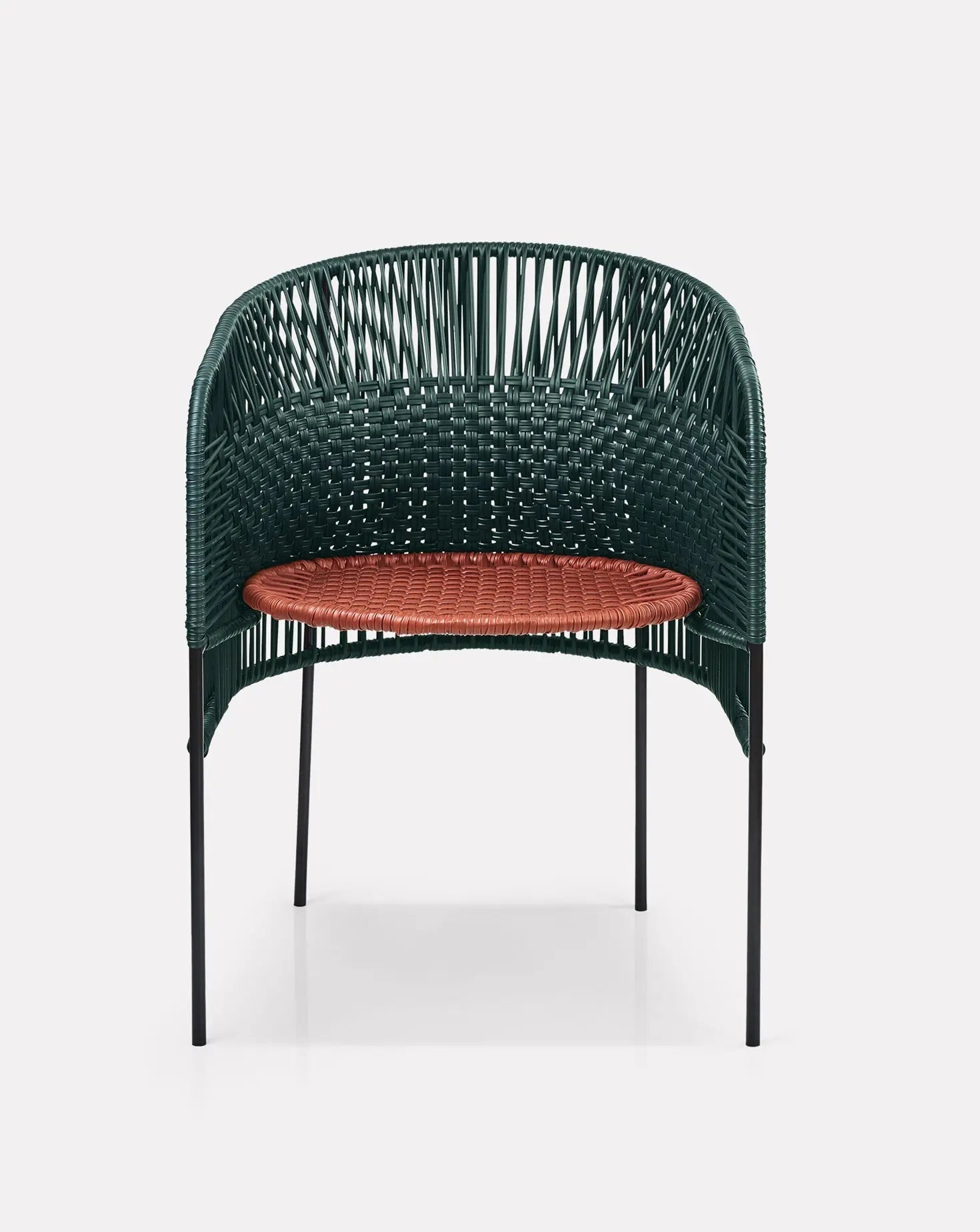 Caribe Chic Moss Green Dining Chair