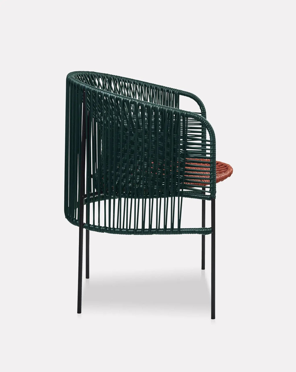 Caribe Chic Moss Green Dining Chair