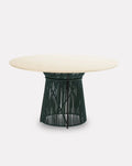 Caribe Chic Moss Green Dining Table