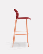 Cielo Red Bar Stool