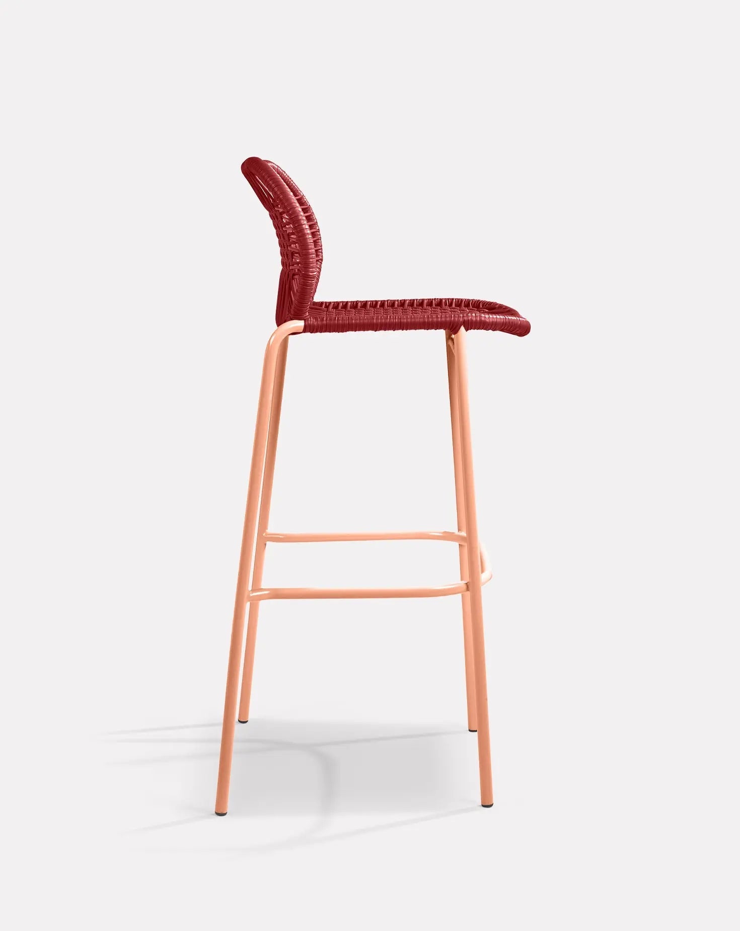 Cielo Red Bar Stool