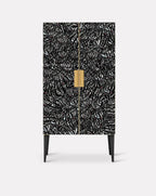 Felder Felder Cordelia Zebra Butterfly Cabinet