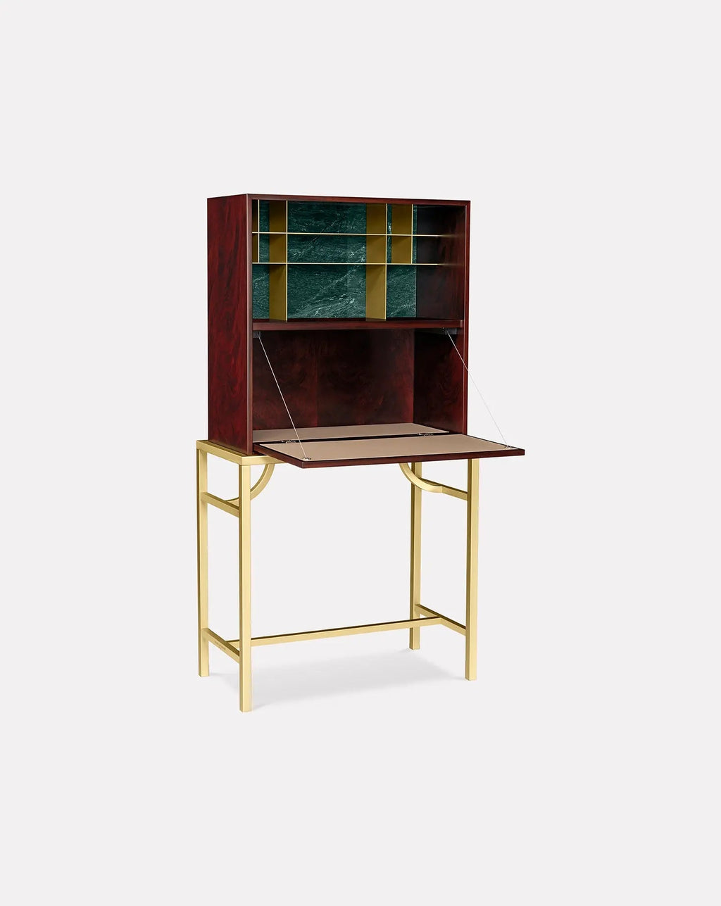 Paolo Rizzatto Zuan Mahogany Wood Large Cabinet