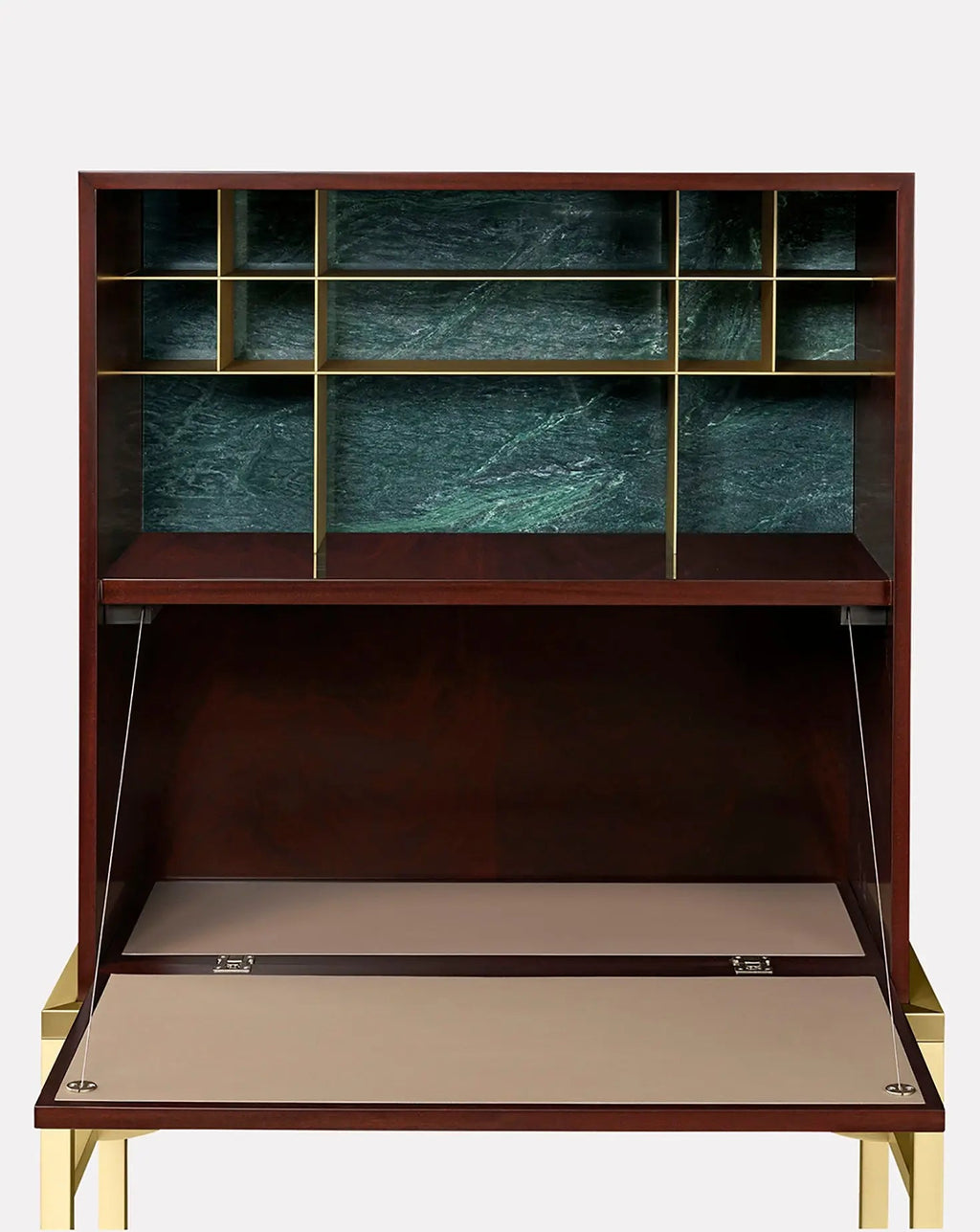 Paolo Rizzatto Zuan Mahogany Wood Large Cabinet