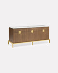 Paolo Rizzatto Zuan Oak Wood Dining Cabinet
