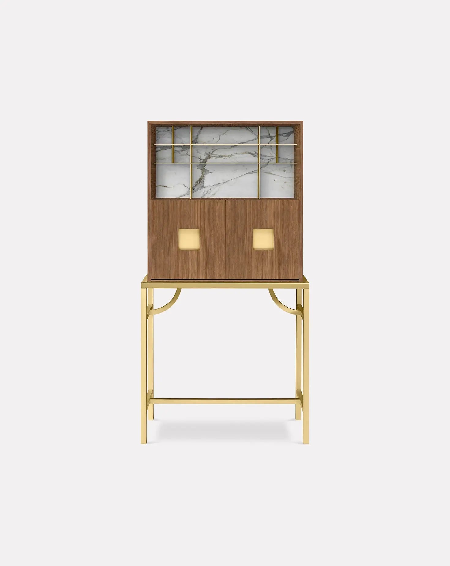 Paolo Rizzatto Zuan Oak Wood Large Cabinet