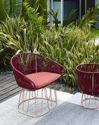 Circo Red Lounge Chair